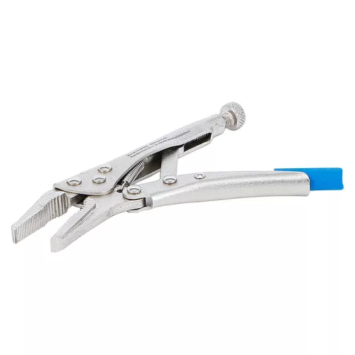 Hosszú pofás grippfogó, extra rövid, 125 mm