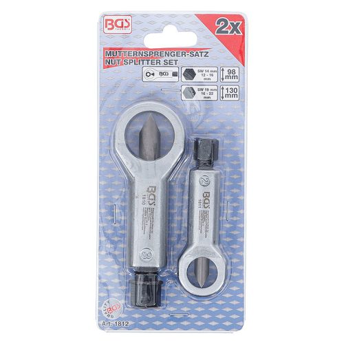 Anyacsavar roppantó készlet, 12 - 16 mm/16 - 22 mm, 2 darabos