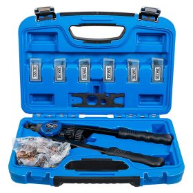 Szegecsanya-fogó készlet, M3 - M10, 68 darabos