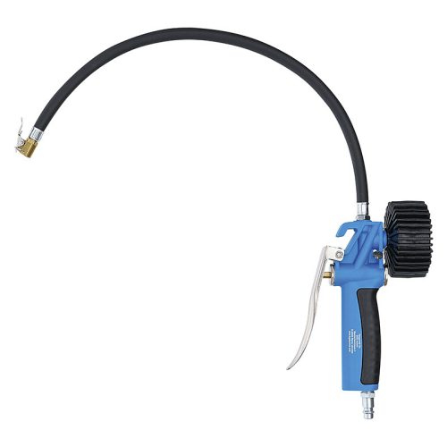 Levegős abroncsfelfújó pisztoly, 0 - 10 bar, professzionális