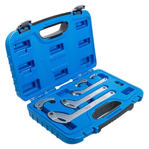 Körmös / csapos kulcskészlet, 35 - 120 mm, 8 darabos