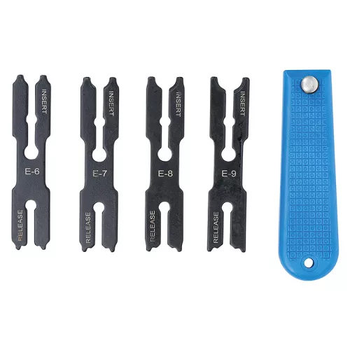 E-gyűrű/biztosítógyűrű-szerszám készlet, "4-IN-1"