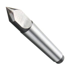 Fél állócsúcs keményfém heggyel, 60°, Morse 1