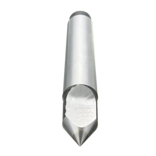 Fél állócsúcs keményfém heggyel, 60°, Morse 2