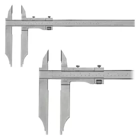   Precíziós műhelytolómérő, 0 - 200 mm / 0,05 mm, felső mérőcsúcs, inox
