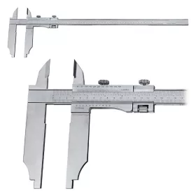  Precíziós műhelytolómérő, 0 - 300 mm / 0,02 mm, felső mérőcsúcs, inox