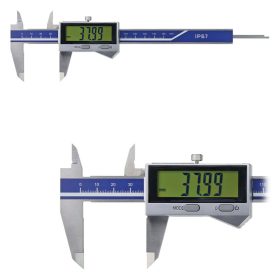   Digitális tolómérő, 0 - 150 mm, nagy kijelző, IP67, DIN862