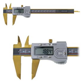Digitális tolómérő, 0 - 150 mm, titán bevonat, DIN862