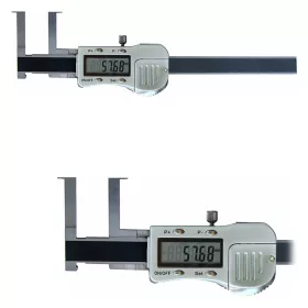   Digitális belső-horony tolómérő, 10 - 100 mm, felső mérőpofák