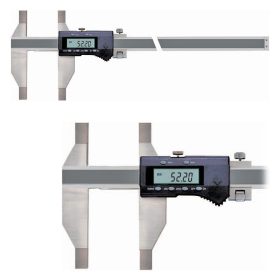   Digitális műhelytolómérő, 0 - 500 mm, cserélhető mérőpofa / pofák nélkül /