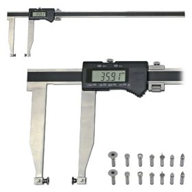   Digitális univerzális tolómérő 7 pár cserélhető mérőcsúccsal, 500 mm, 3V