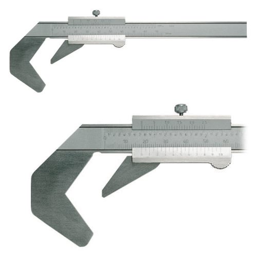 5 ponton mérő tolómérő, inox, krómozott, 2 - 40 mm / 0,05 mm, teljesen átedzett