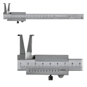 Belső horonymérő tolómérő, 10 - 160 mm / 0,05 mm
