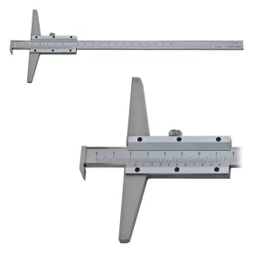   Mélységmérő tolómérő, 0 - 200 mm / 0,02 mm, horgas vég, DIN862