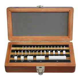   Kerámia mérőhasáb készlet, 32 részes, 1,005 - 50 mm, pontossági osztály: 0, DIN3650/0