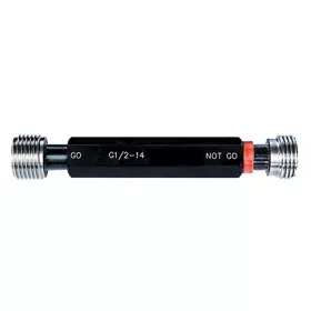 Menetes dugós idomszer, G 1/8", kétoldalas, csőmenet