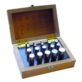   Mérőcsap készlet speciális szerszámacélból, 0,5 - 20,0 mm, pontosság: +/- 0,004 mm, lépték 0,5 mm