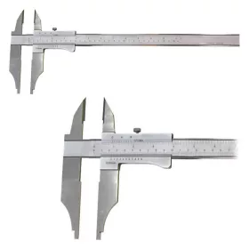   Műhelytolómérő, 0 - 200 mm, felső mérőcsúcs, inox, DIN862