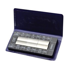   Felületi érdesség összehasonlító etalon készlet forgácsoláshoz, 6 részes, ISO N5 - N10