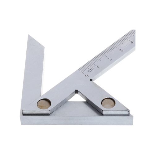 Központkereső, 400 x 240 mm, acél, krómozott