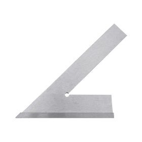Szögellenőrző, 45°, talpas, 100 x 70 mm, acél, DIN875/2