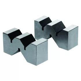   Tripla V-prizma pár, 50 x 19 x 24h mm, edzett acél, 3 x 90°