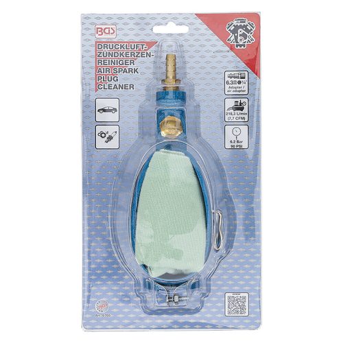 Sűrített levegős gyújtógyertya-tisztító