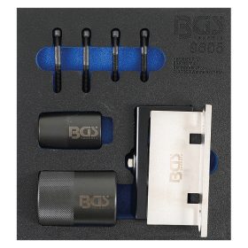   Vezérműtengely tartószerszám és főtengely tömítőgyűrű-szerszám készlet, Ford, Volvo 2.5 Turbo, tálcán