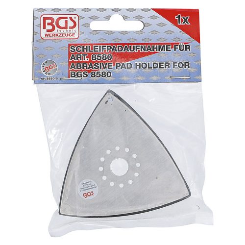 Csiszolópárna-befogó a BGS 8580-hez