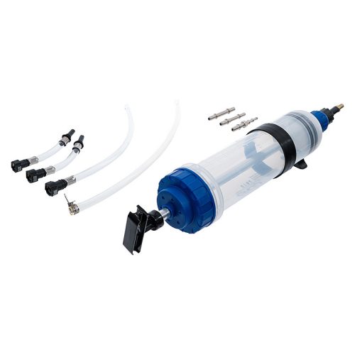 Kézi pumpa, 1500 ml, adapterkészlettel