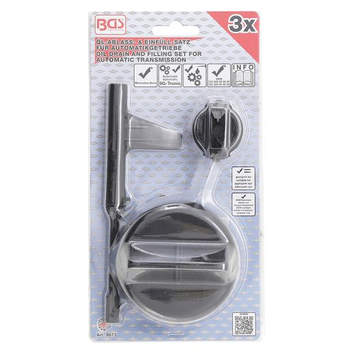 Olajleeresztő és beltöltő készlet automata váltóhoz, Mercedes 9G-Tronic
