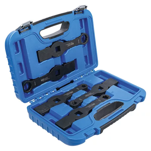 Ütő csillagkulcs-készlet, tizenkétszögletű / E-profil (Torx), 5 darabos
