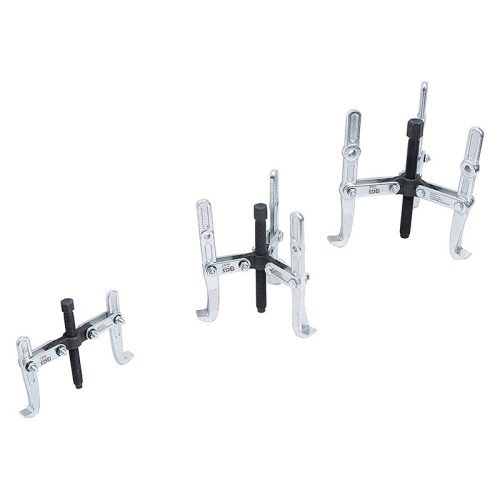 Külső / belső lehúzó készlet, 2/3 karos, 100 / 120 / 150 mm, 3 darabos