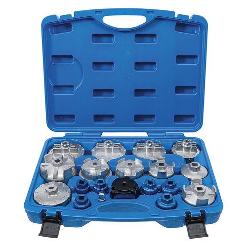 Olajszűrőkulcs-készlet, 19 darabos