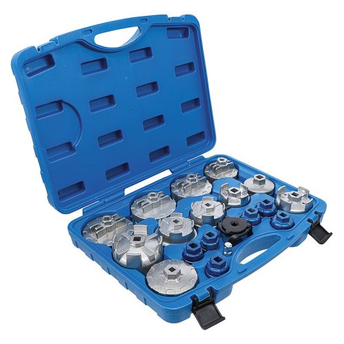 Olajszűrőkulcs-készlet, 19 darabos