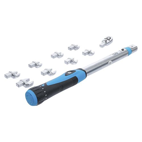 Nyomatékkulcs-készlet, 1/4", 10 - 50 Nm, 10 darabos