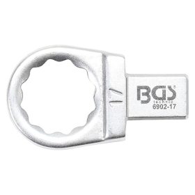 Csillagfej nyomatékkulcshoz, 17 mm, Befogó 9 x 12 mm