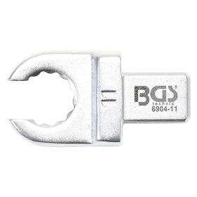   Csillagfej nyomatékkulcshoz, nyitott, 11 mm, Befogó 9 x 12 mm