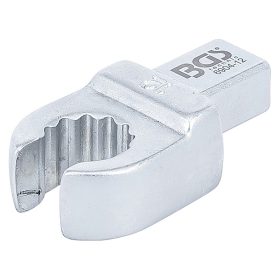   Csillagfej nyomatékkulcshoz, nyitott, 12 mm, Befogó 9 x 12 mm