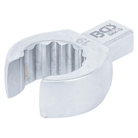   Csillagfej nyomatékkulcshoz, nyitott, 19 mm, Befogó 9 x 12 mm