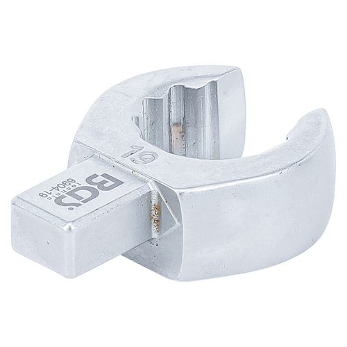 Csillagfej nyomatékkulcshoz, nyitott, 19 mm, Befogó 9 x 12 mm