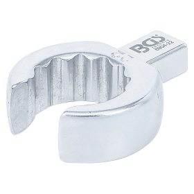   Csillagfej nyomatékkulcshoz, nyitott, 22 mm, Befogó 9 x 12 mm