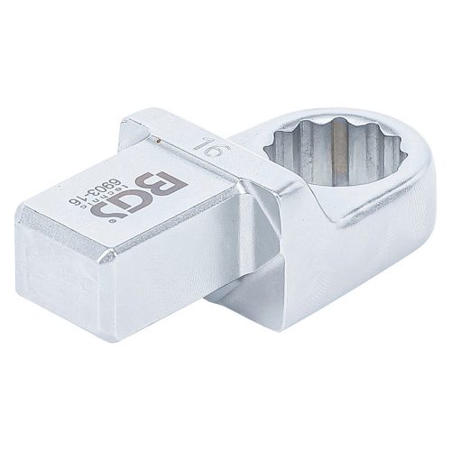 Csillagfej nyomatékkulcshoz, 16 mm, Befogó 14 x 18 mm