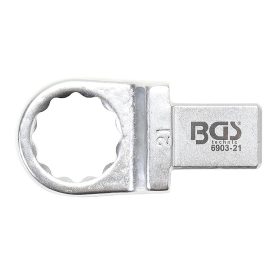 Csillagfej nyomatékkulcshoz, 21 mm, Befogó 14 x 18 mm