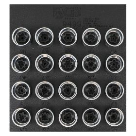 Kerékőr leszedő készlet Audi, 20 darabos, tálcán