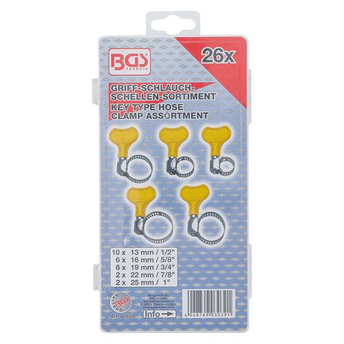 Bilincskészlet, kézzel húzható, 26 darabos