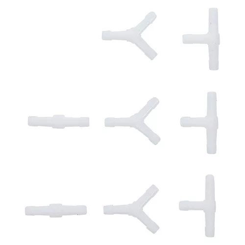 Tömlőcsatlakozó készletek, Üzemanyagálló, 3 mm, 8 darabos
