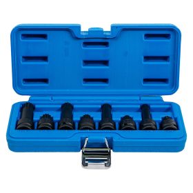   Levegős bit-dugókulcskészlet, 1/2", (XZN) M12 - M18, 8 darabos