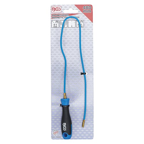 Mágneses felszedő, flexibilis, 480 mm, Húzóerő: 0,1 kg