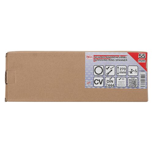 Ütő csillagkulcs, 55 mm